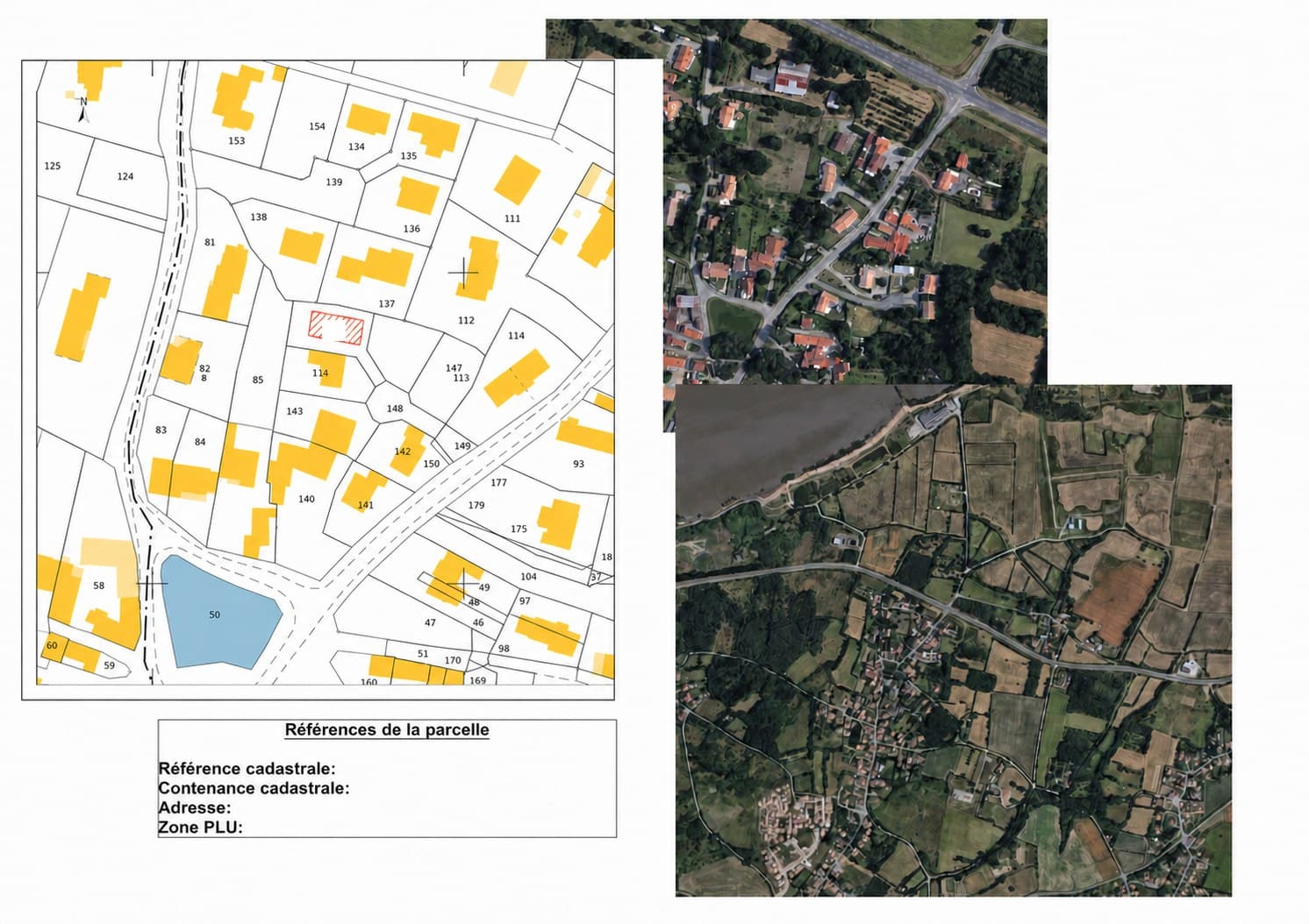 Plan de situation - exemple de dossier administratif anonymisé, page 1